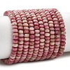 Natural Rhodonite Beads Strands X-G-G343-A01-2x4mm-2