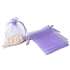 100Pcs Rectangle Organza DIY Craft Drawstring Bags PW-WG69155-26-1