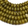 Dyed Natural White Jade Beads Strands G-G107-A46-01-3