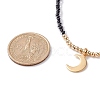 Star & Moon Pendant Necklaces Set for Teen Girl Women NJEW-JN03738-01-6