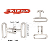 CHGCRAFT Alloy Snap Lock Clasps FIND-CA0008-42A-P-2