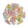 45Pcs 9 Colors Plastic with Resin and Polymer Clay Accessories RESI-CJ0001-175-4
