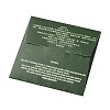 Suede Fabric Square Silver Polishing Cloth AJEW-G004-03-4