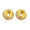 Brass Crystal Rhinestone Beads RB-F035-06A-G-2