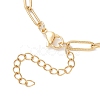 4MM 304 Stainless Steel Paperclip Chain Bracelet Making AJEW-JB01431-4