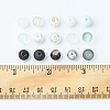 375Pcs 15 Style Imitation Jade & Pearl & Baking Paint Glass Beads GLAA-FS0001-34-5