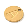 Ion Plating(IP) 304 Stainless Steel Pendants FIND-M017-02G-A-2