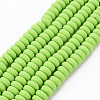 Handmade Polymer Clay Beads Strands CLAY-N008-008O-1