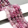 Natural Cherry Blossom Agate Beads Strands G-B076-A02-02-2