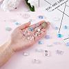 150 Pieces Random Rose Acrylic Beads Bear Pastel Spacer Beads Butterfly Loose Beads for Jewelry Keychain Phone Lanyard Making JX543F-5