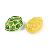Grape Glass Beads GLAA-T025-32M-2