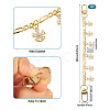 Brass Figaro Chains Bag Strap AJEW-TAC00040-5