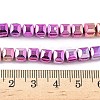 Electroplated Synthetic Non-magnetic Hematite Beads Strands G-A263-H01-03-4