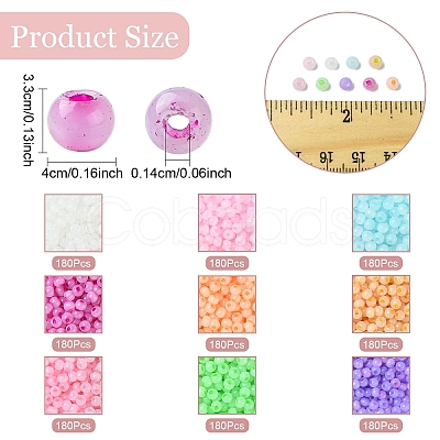 135G 9 Colors Glass Seed Beads SEED-YW0002-91-1