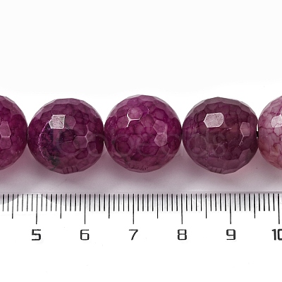 Natural Dragon Veins Agate(Dyed & Heated) Beads Strands G-K390-A10-01-1