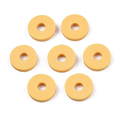 Handmade Polymer Clay Beads X-CLAY-Q251-6.0mm-96-1