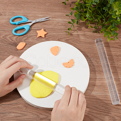 Acrylic Rolling Pin DIY-CP0011-22A-1