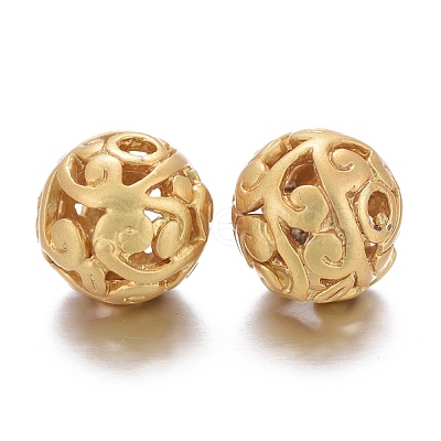 Brass Beads KK-K244-21MG-1