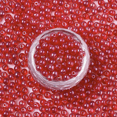 Transparent Glass Beads SEED-S040-08A-08-1