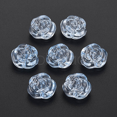 Transparent Baking Paint Glass Beads X-GLAA-S190-022-A03-1