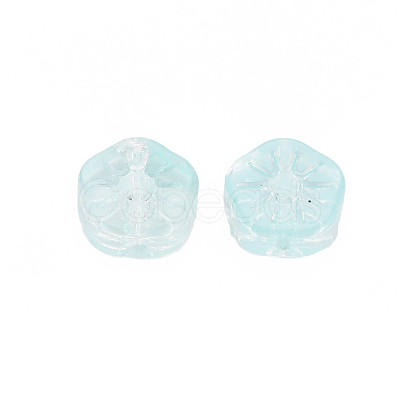 Transparent Glass Beads GLAA-T022-23-D05-1