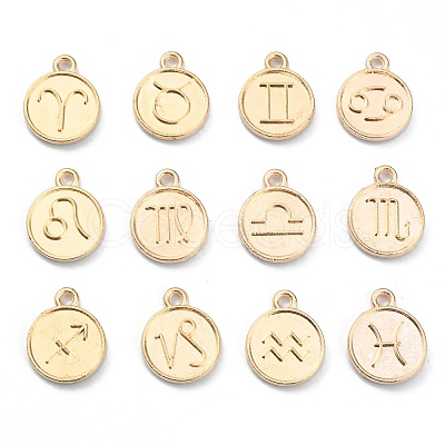 Golden Plated Alloy Pendants FIND-WH0127-31KCG-1