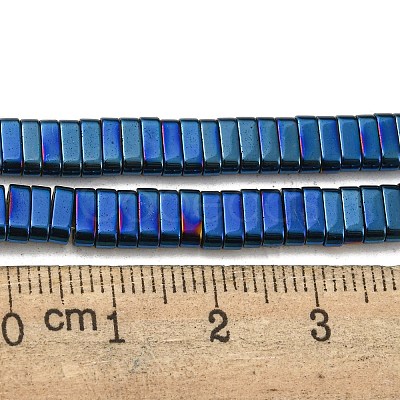Electroplated Non-magnetic Synthetic Hematite Beads Strands G-C106-B02-07A-1