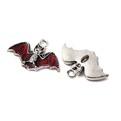 Hallowmas Alloy Enamel Pendants ENAM-K079-01C-AS-1