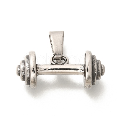 304 Stainless Steel Pendants STAS-Z110-27AS-1
