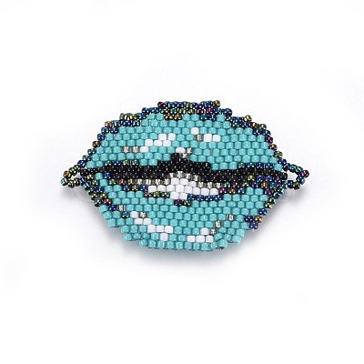 MIYUKI & TOHO Handmade Japanese Seed Beads Links SEED-A029-CF02-1