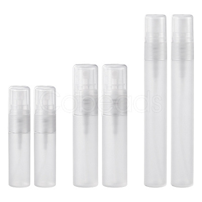 6Pcs 3 Styles PP Plastic Perfume Spray Bottles MRMJ-TADJ0001-002-1
