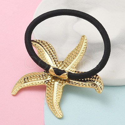 304 Stainless Steel Hair Ties Ion Plating(IP) OHAR-M043-01G-1