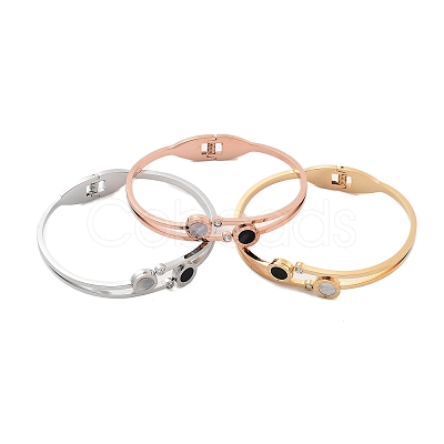 304 Stainless Steel Bangles BJEW-O184-14-1