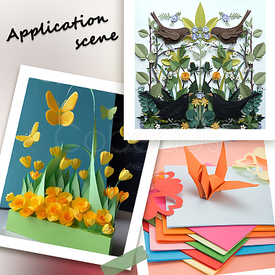 50Pcs A4 Craft Paper Cardstock DIY-SP0003-11F-1