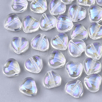 Transparent Glass Beads X-GLAA-N035-02-B01-1