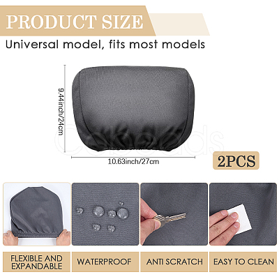 Elastic Cloth Car Chair Cover AJEW-WH20006-178A-01-1