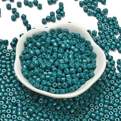 Baking Paint Pearlized Glass Seed Beads SEED-C001-04A-05-1