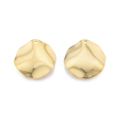 Ion Plating(IP) 201 Stainless Steel Pendant STAS-B027-23G-1