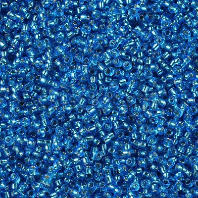 11/0 Grade A Transparent Glass Seed Beads X-SEED-Q007-F45-1