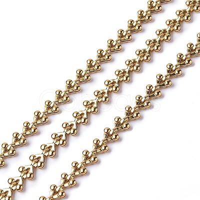 Ion Plating(IP) 304 Stainless Steel Cobs Chains CHS-H019-02G-1