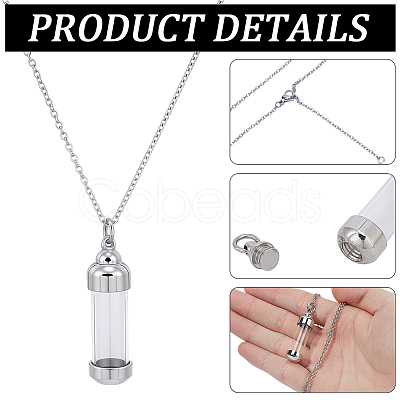 DIY Pendant Necklaces Making Kits DIY-CN0003-76P-1