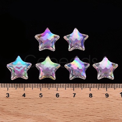 Transparent Acrylic Beads X-TACR-S152-02D-SS2114-1