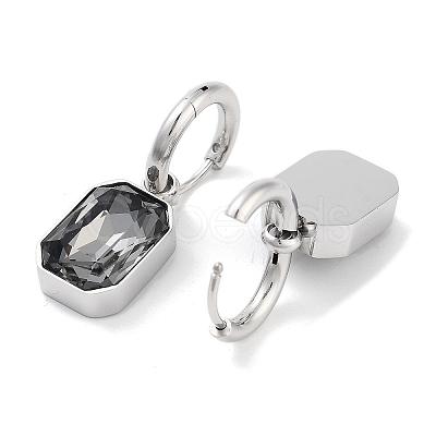304 Stainless Steel Hoop Earring Hand Polished EJEW-C017-06P-02-1