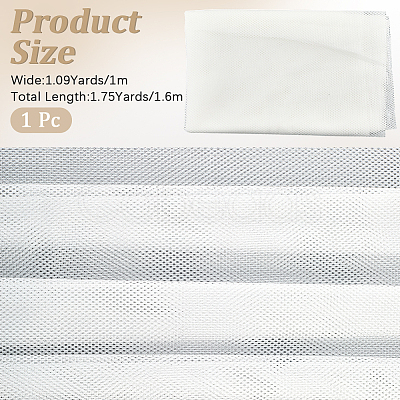 Polyester Elastic Eyelet Fabric AJEW-WH20006-273B-1