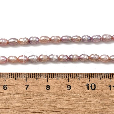Natural Cultured Freshwater Pearl Beads Strands PEAR-I007-01L-02-1