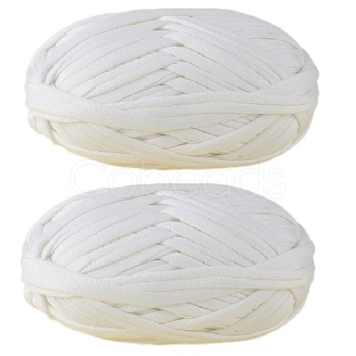 Super Bulky Polyester T-Shirt Cloth Strip Yarn OCOR-SZ0002-10B-1
