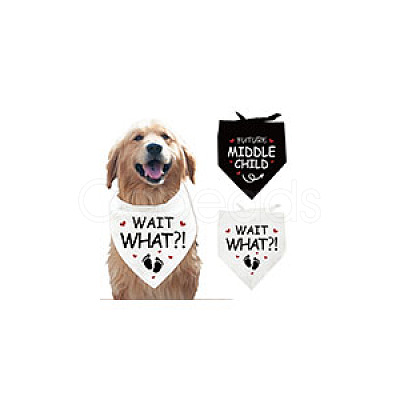 Cotton Dog's Kerchief AJEW-WH0592-001-1