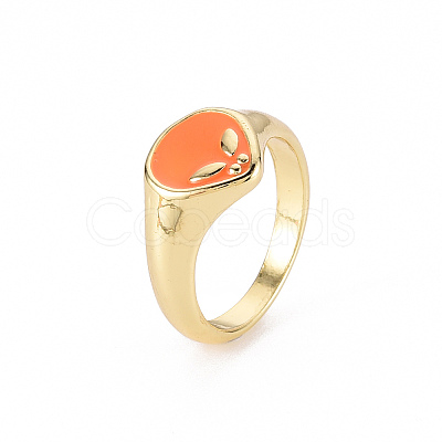 Alloy Enamel Wide Band Rings RJEW-N034-005B-RS-1