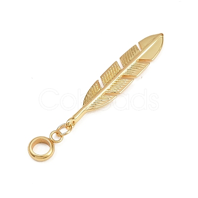 Brass European Dangle Charms PALLOY-JF04457-1