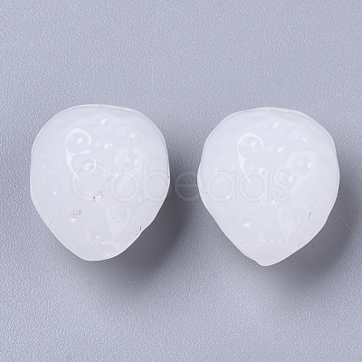 Imitation Jade Glass Beads GLAA-R215-01-C01-1